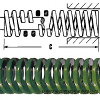 danly SPRG.0.375X 1.00绿色零件号9-0604-11