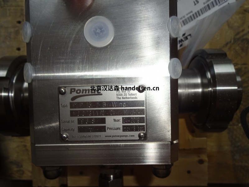 荷兰Pomac卫生通道泵 CP AGF不锈钢材质