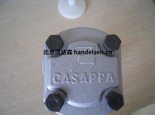 CASAPPA 液压泵齿轮泵和电动机由铸铁制成