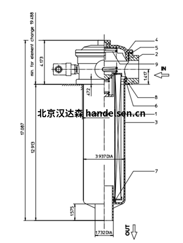 Internormen TEF.426系列过滤器图纸