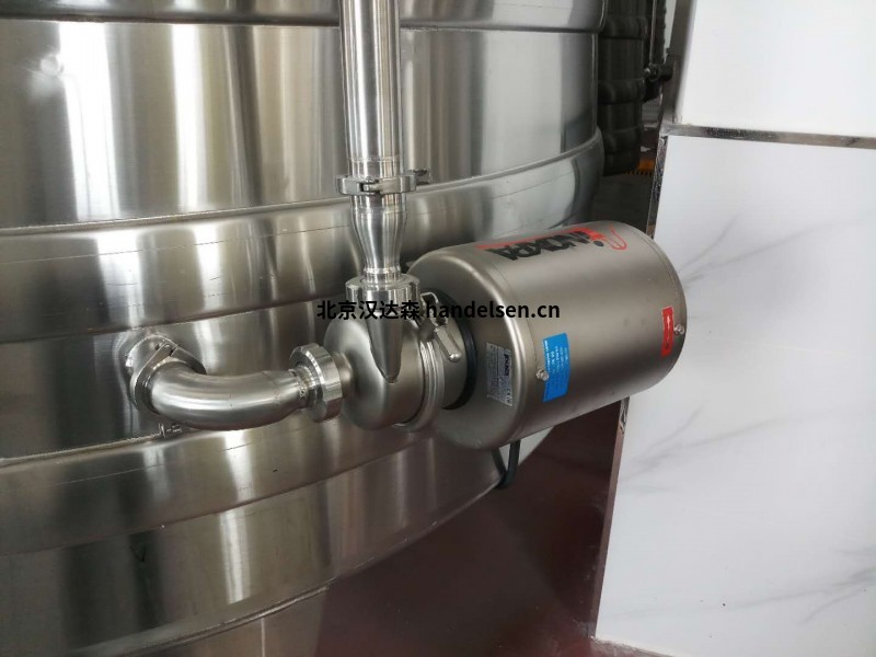 INOXPA KIBER KSFT螺杆泵输送低粘度和高粘度的产品