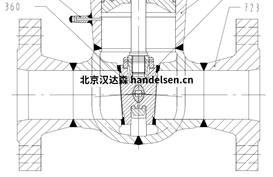 KSB阀门AKG-A剖面图2