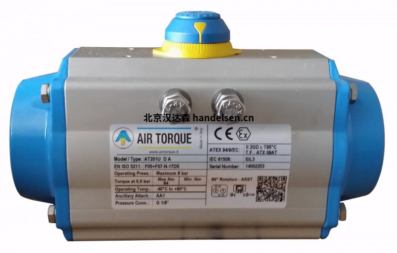 Air Torque 气动执行器的基本构成