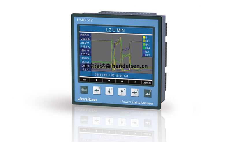 Janitza AMG电能质量分析仪UMG 512 Janitza AMG电能质量分析仪UMG 512