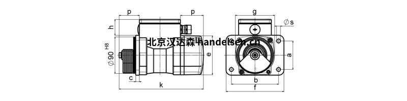 法兰振动电机VFL 2