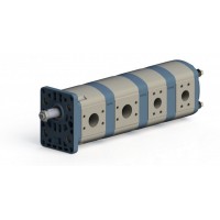 JTEKT HPI 系列齿轮泵的容量为 0.25 至 250 cm 3 / t