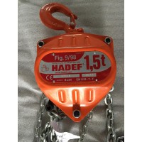 HADEF手拉葫芦Type 9/129/12，3t，3m技术资料