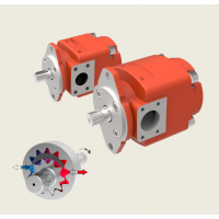 Bucher Hydraulics QXEHX系列内啮合齿轮泵