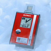 瑞士ELpro探头内存容量：每个传感器2`200个测量值