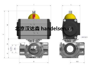 Burocco气动球阀  VSP3V FF细节1