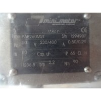 Mini Motor蜗轮蜗杆电动机PC 310M4T用于打包行业使用