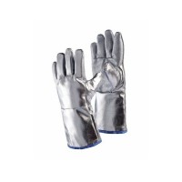 JUTEC镀铝隔热手套用于温度高达1000°C辐射热领域