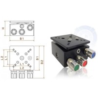 Korek倾斜工作台 NT70系列 可调节连接元件