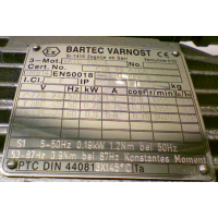 Bartec 防爆型电动机系列4KTC 180 M-2 使用说明