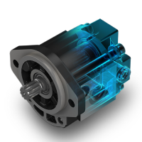 CASAPPA铝制液压齿轮泵PL. 10.1用于工程机械领域