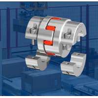 RINGFEDER 弹性体钳口联轴器 GWE系列 无间隙地传递所需的扭矩