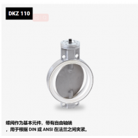 Warex Valve中间法兰翻板 DKZ 110蝶阀