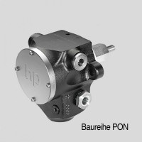 HP内啮合齿轮泵PON3型内置溢流阀回流管路和集成过滤器