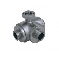 4G GHIDINI  三通球阀373027 373030L-3标准密封件M DIN 11851