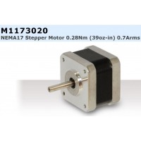 lamtechnologies NEMA 17 42.3x42.3 毫米步进电机保持扭矩高达 0.5Nm (71oz-in)