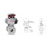 warex valve DKZ 110 APS® DZ 旋转阀  用于塑料化工食品矿产