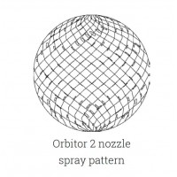BETE水箱清洗喷嘴HydroWhirl Orbitor 高冲击力清清洁高冲击力喷流