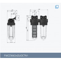 cintropur水过滤器带活性炭的净水器SL240 TRI SL 240 DUO紧凑型