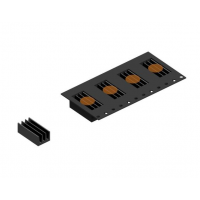 Fischer Elektronik  ICK SMD A 贴片式散热器，用于电子元件的散热和热管理