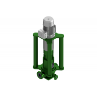Dickow Pumpen蜗壳泵NCVLR符合 API 610 标准的单级蜗壳泵带机械密封型号 OH3