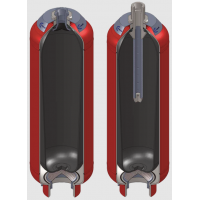 Epe italiana ASBL0.7低压气囊蓄能器液体分离器