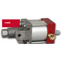 Maximator高压泵MO系列带有一个空气驱动活塞适用于高达 1,000 bar 的油应用