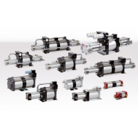 Maximator高压泵L.O.（L.O.）-3系列三个气动活塞适用于 高达 4000 bar