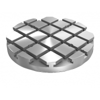 norelem 01126-10-31430050灰色铸铁圆形底板带T型槽