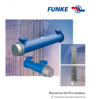 FUNKE 电油预热器，特别适用于室外区域和需要规定油温的试验台上的机器