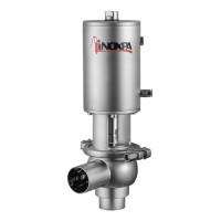 西班牙Inoxpa INNOVA N DN40气动截止阀用于卫生应用