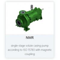 Dickow Pumpen NMR标准化学泵滚子轴承区重型设计涡壳泵