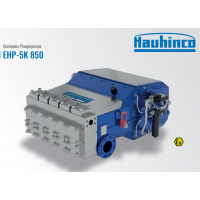 Hauhinco EHP-5K 850 五联柱塞泵，流量可达 2109 dm³/min