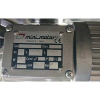 意大利Mini Motor减速电机PACE-12MP4N用于制药行业使用