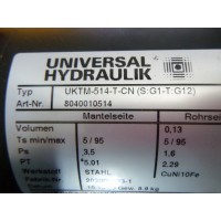 德国UNIVERSAL HYDRAULIK钎焊板式换EKM-1024-T-CN (S:S1-T:N1