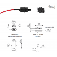 GES可变高压连接器VP系列应用于电子光刻/聚焦离子束等