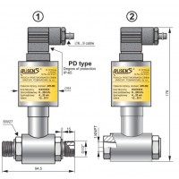 aplisens APRE-2000 PD智能压差传感器适用于测量气体液体