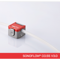 sonotec超声波外夹式流量传感器CO.55用于生物技术和制药行业等