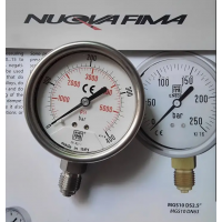 意大利 NUOVA FIMA 含油压力表 0-400BAR