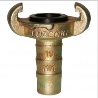 德国LÜDECKE爪式联轴器SKG 6应用于工业制造中的气动系统