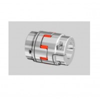 Ringfeder弹性体爪式联轴器 GWE 5104带夹紧轮毂和双狭缝