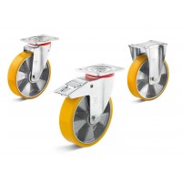德国TORWEGGE重型脚轮PUZG系列L-HO-PUZG-150-K-3耐用性强、滚动阻力小