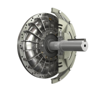 TRANSFLUID TPO-208 大表面气动离合器紧凑设计便于安装