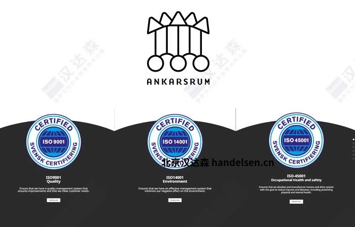 Ankarsrum的“硬核背书”证书